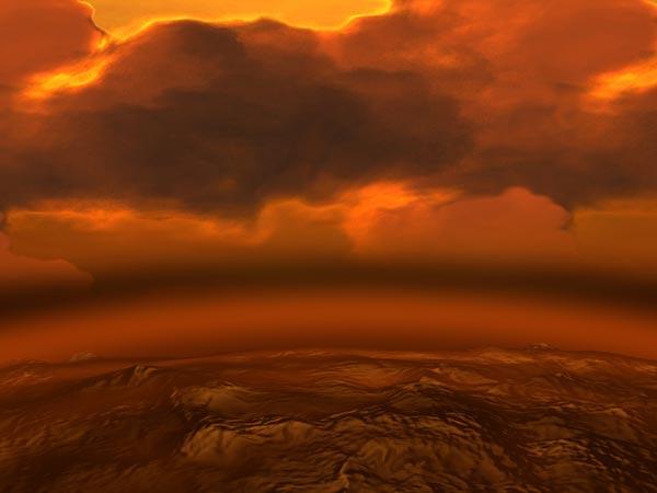 Venus Atmosphere Temperature