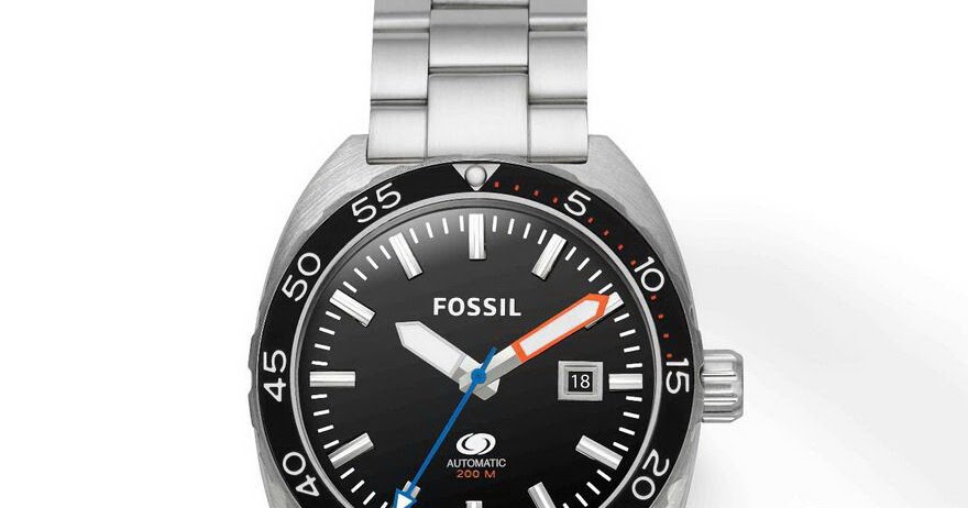 fossil diving watch