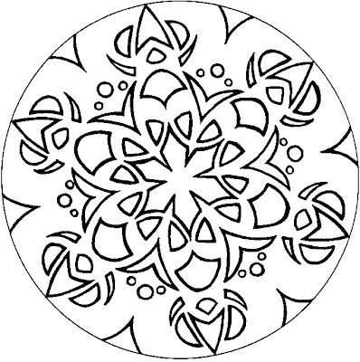 Rangoli Designs Printable Coloring Pages