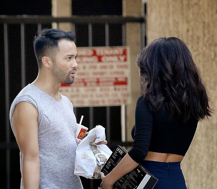 Selena Gomez exudes elegance in a Simple Outfit as she attends a hair Salon in California The 21-year-old put her enviably tone tummy on display in a brown crop-top after maintaining her perfect gorgeous point into Nine Zero One hair salon in West Hollywood, California on Wednesday, June 11, 2014.