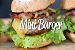Cara Praktis Membuat Mini Burger Daging Empuk