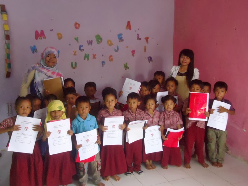 Anak Papa Bandy o_0: Pembagian Hasil Laporan Perkembangan Anak PAUD