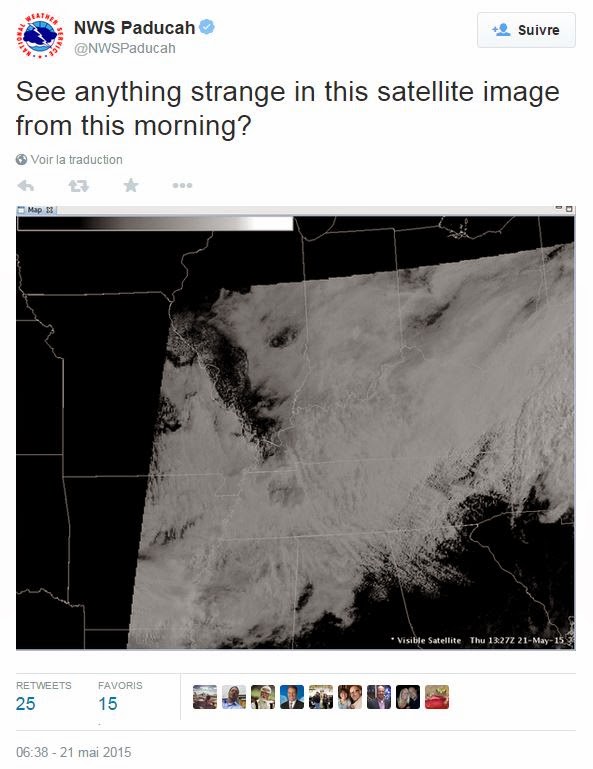 USA- Image Satellite Surprenante Capture
