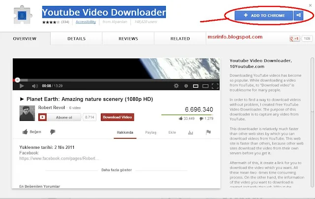 Youtube Video Downloader Chrome Extension Install