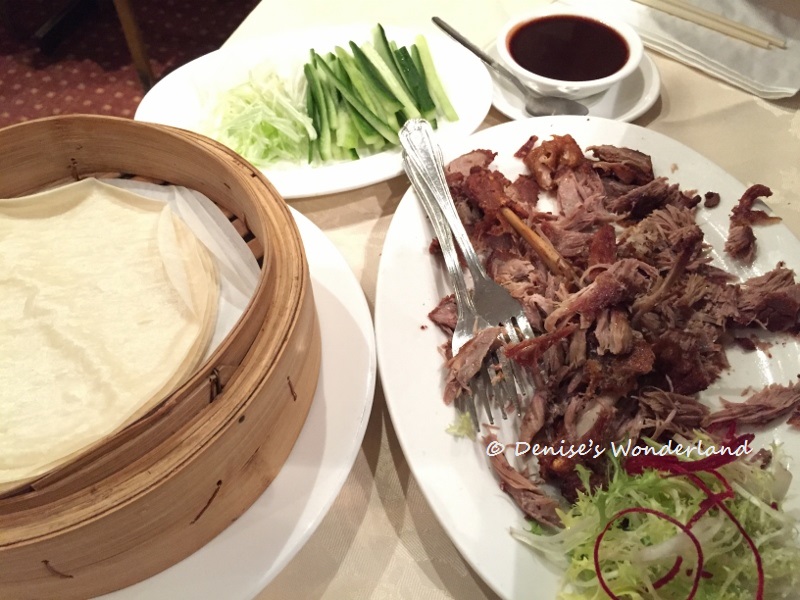 Quarter bird crispy duck set Crispy Duck at Four Seasons Chinese Restaurant, London
