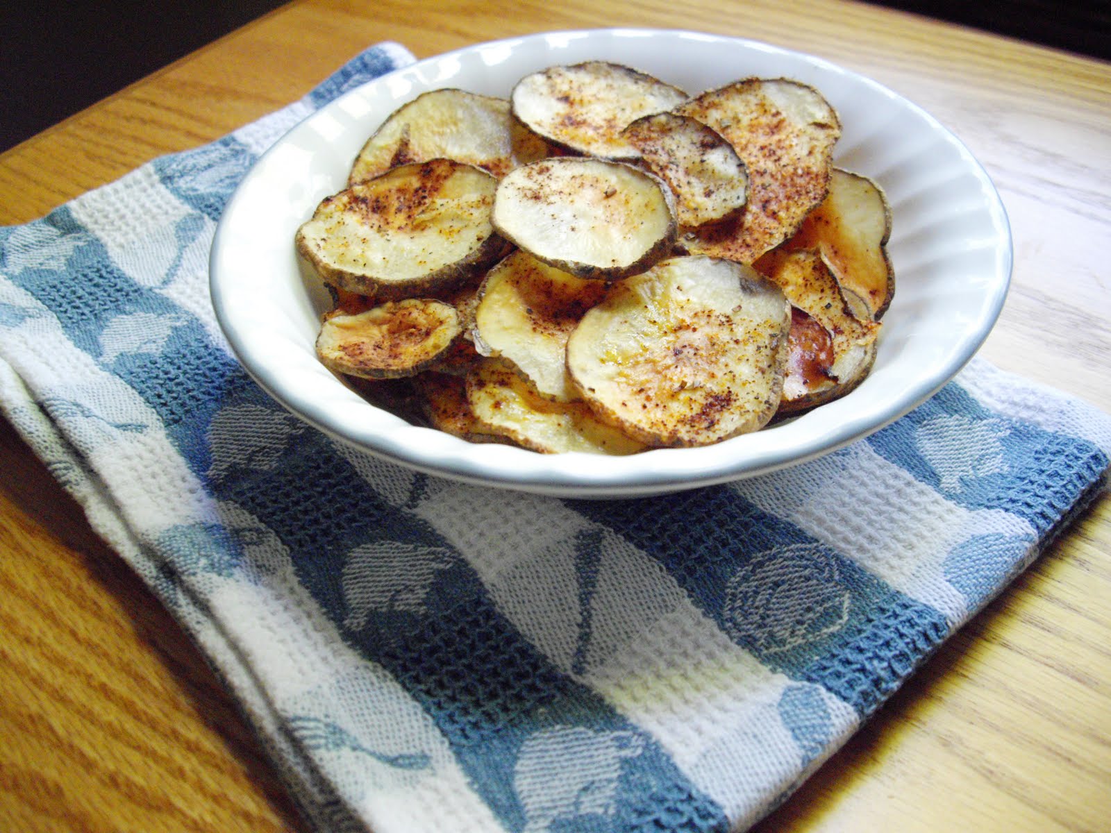baked bbq chips