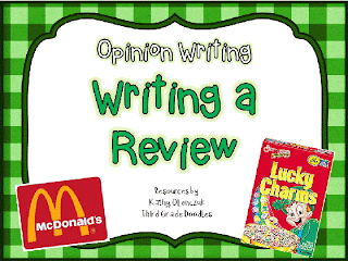 http://www.teacherspayteachers.com/Product/Opinion-Writing-Write-a-Review-639083
