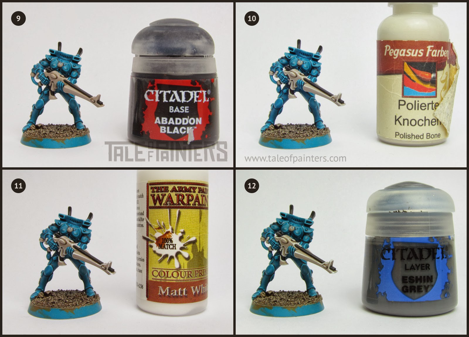Tutorial How to paint Eldar Craftworld Iybraesil Tale of Painters