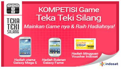 Indosat Gelar Kompetisi 'Games Teka Teki Silang Indosat Gelar Kompetisi 'Games Teka Teki Silang