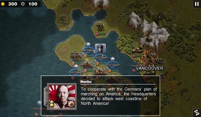 Glory of Generals :Pacific HD android apk - Screenshoot