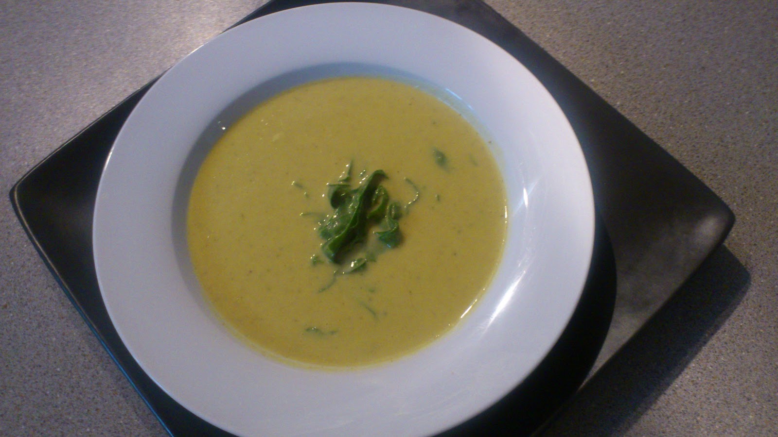 Soup Tuesday Spicy Cauliflower and Chard Soup