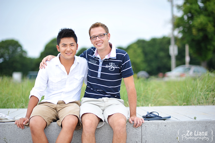same-sex engagement session castle island boston ben&justin 06