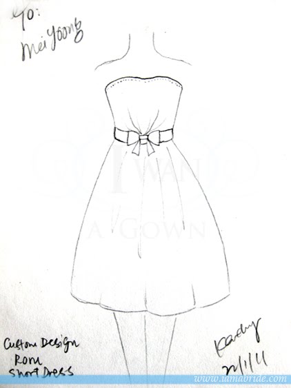 Short Dress Sketches