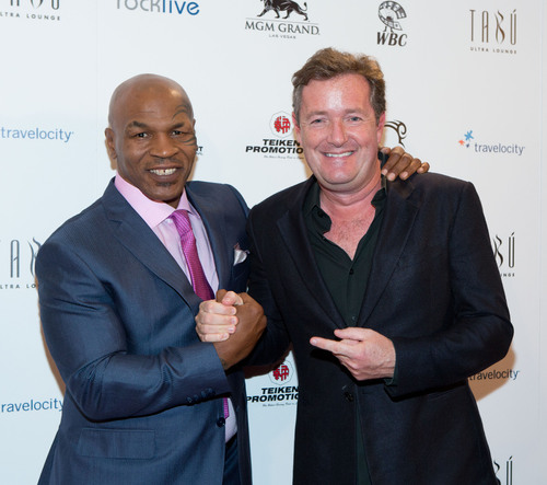 Mike Tyson And Piers Morgan