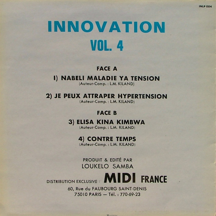 BABA LEY & BOPOL MANSIAMINA : innovation Vol.4 (2001) Orchestre+Mode+Succes+-+Innovation+Vol+4+B