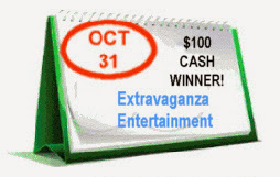 October Winner of $100 cash in the BIG CASH giveaway