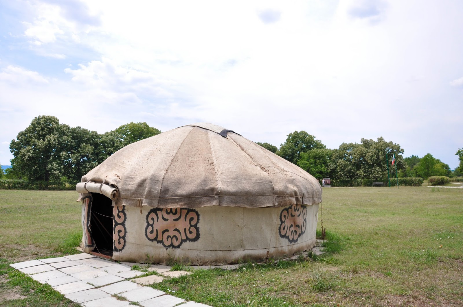 Yurt, Pliska, Bulgaria