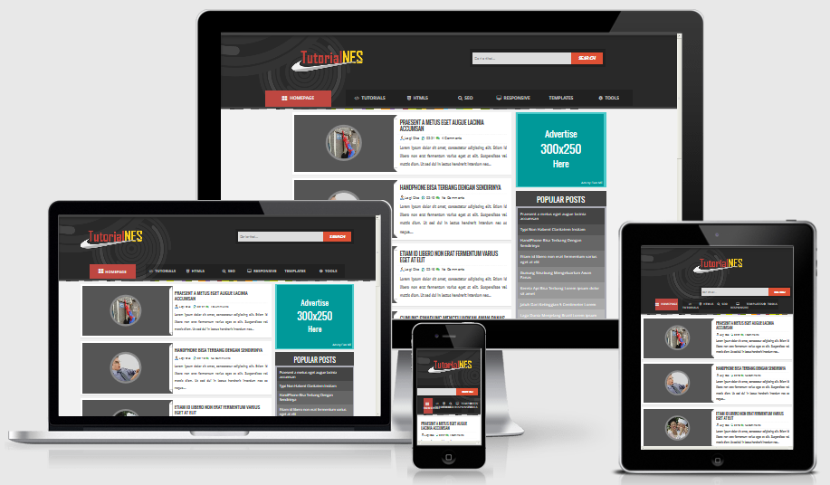 Free Download Template Blogger Responsive Free Download Template Blogger Responsive