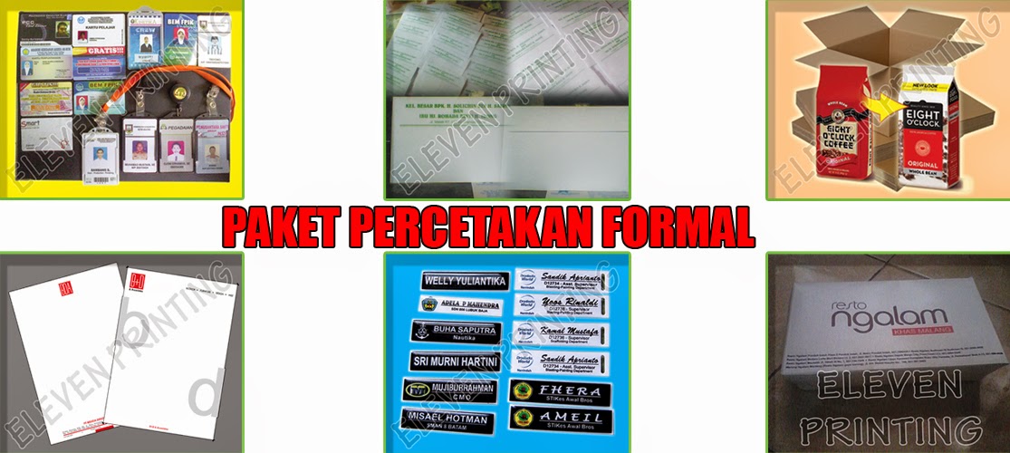 PAKET CETAK FORMAL