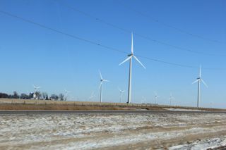 wind turbines, southwestern Minnesota photo of wind turbines, southwestern Minnesota