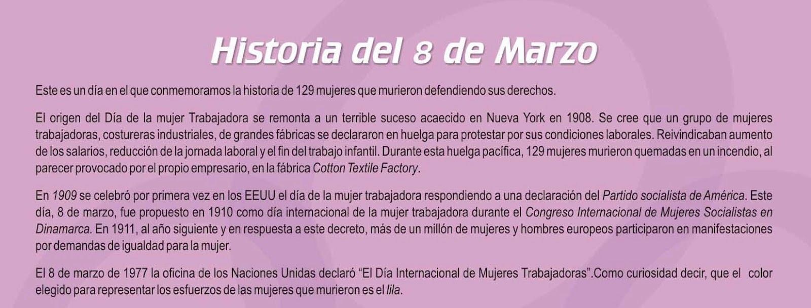 HISTORIA MUJER historia mujer: