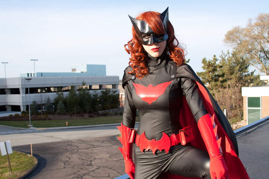 The Literary Assassin custom Batwoman costume