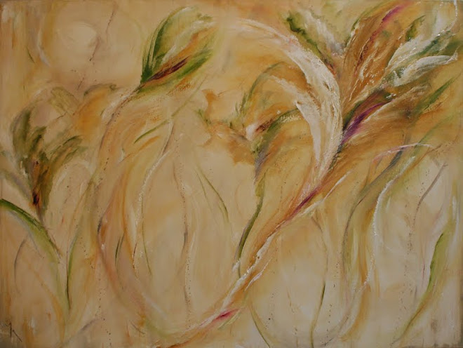 Spring Leaves 36x48 Oil on Canvas -Lake Effect Gallery