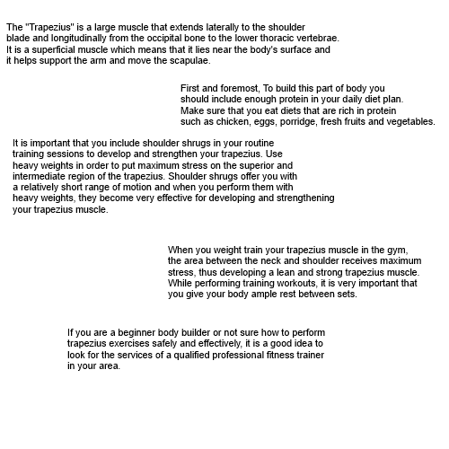 How to build your trapezius muscle sorownblog