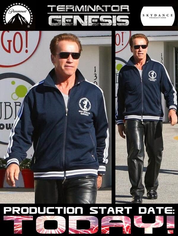 Fake Arnold Schwarzenegger en Terminator: Genesis