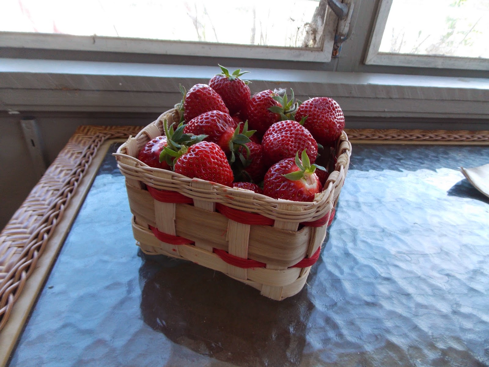 The Farmhouse in the Field Sweet & Sassy Little Strawberry Basket