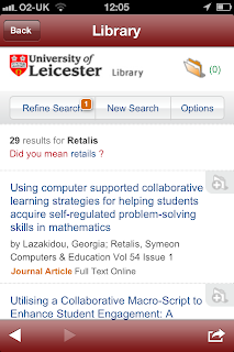 University of Leicester Mobile App