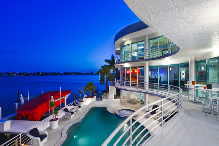 World Of Architecture Modern Villa In Tampa Bay St