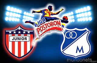Resultado Junior Vs Millonarios - Liga Postobon