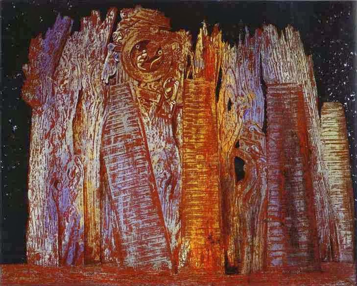 Vision induced by the nocturnal aspect of the porte St. Denis (Max Ernst, 1927) Vision induced by the nocturnal aspect of the porte St. Denis (Max Ernst, 1927)