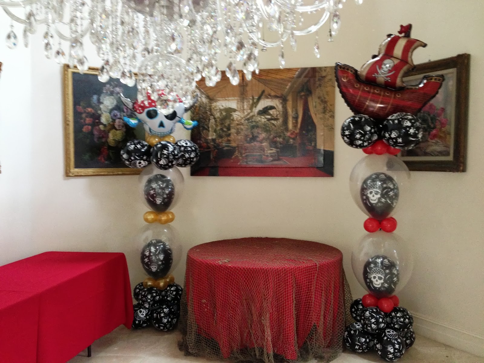 DreamARK Events Blog: Pirate Theme Home Party Decor