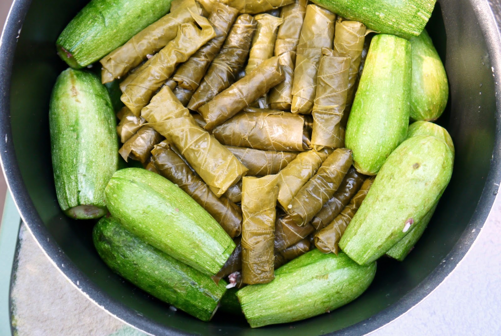 Bint Rhoda's Kitchen How to Make Palestinian Rolled Grape Leaves, or