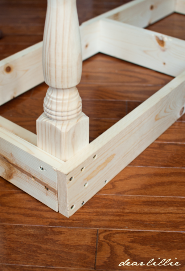 Dear Lillie Tufted Ottoman Tutorial and Briar Hats in Gray