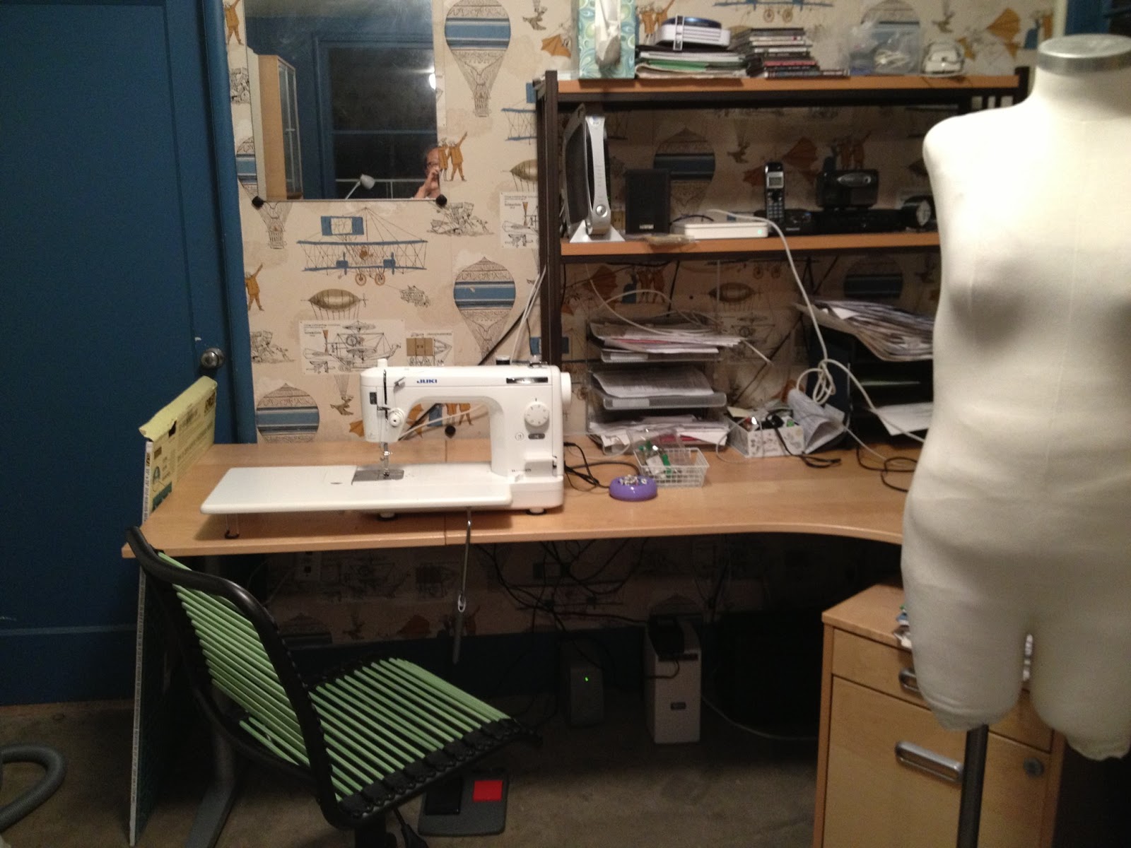 Sewing On My Kitchen Table My New Sewing Room