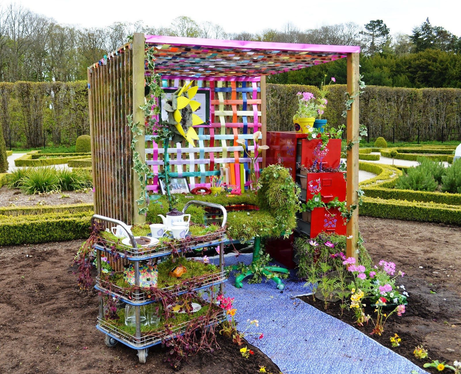 Kelli's Northern Ireland Garden Garden Show Ireland funtastic displays