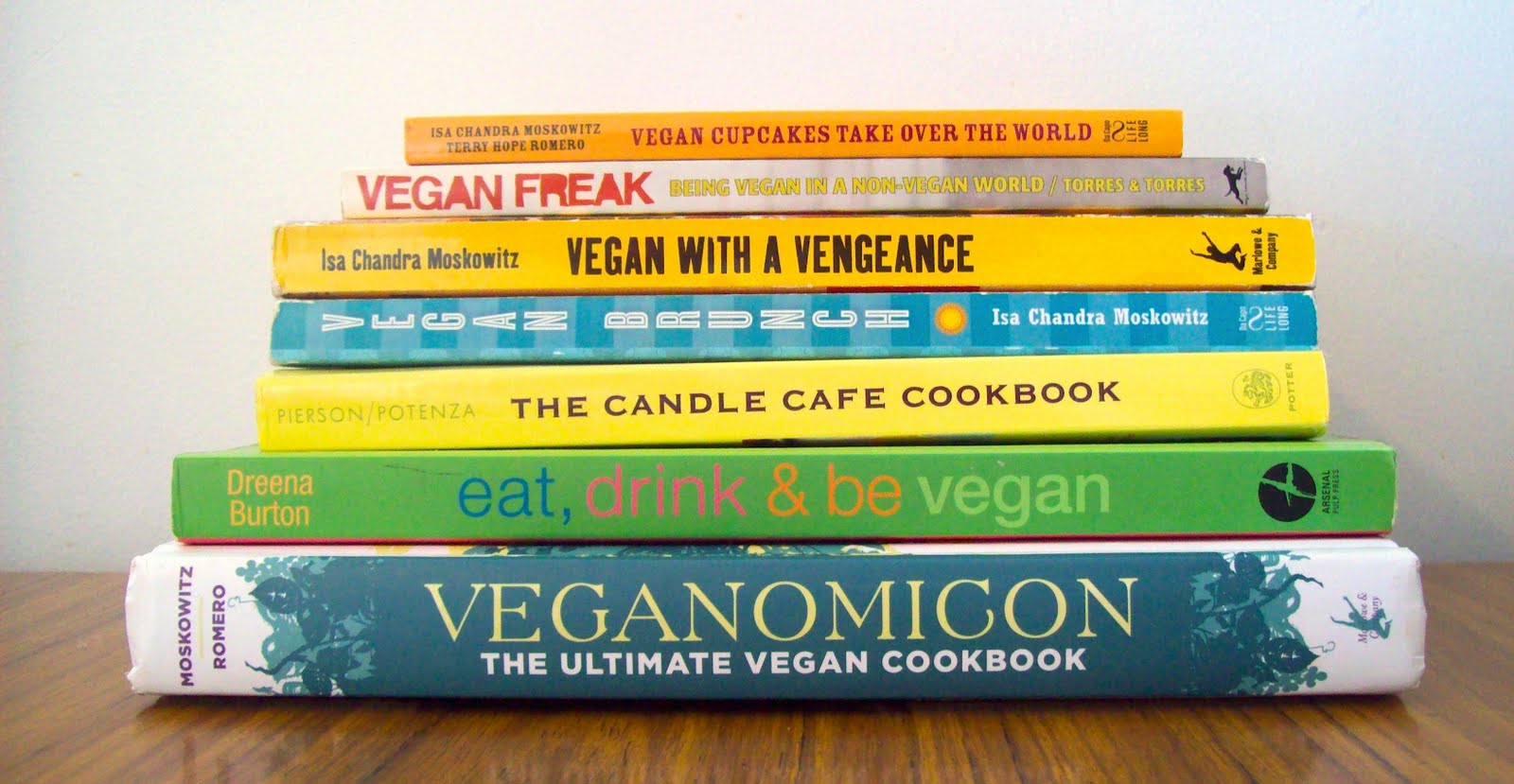 The Vegan Apprentice: Vegan Recipe Books Galore
