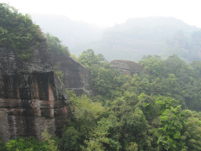 (China Danxia) - Mount Danxia in Guangdong (China Danxia) - Mount Danxia in Guangdong