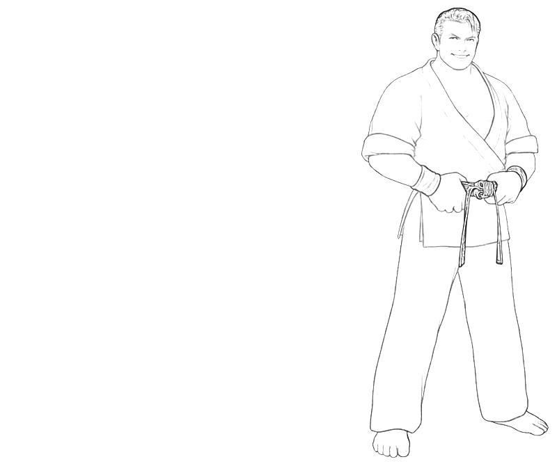 Printable Takuma Sakazaki Smile Coloring Pages printable-takuma-sakazaki-smile-coloring-pages