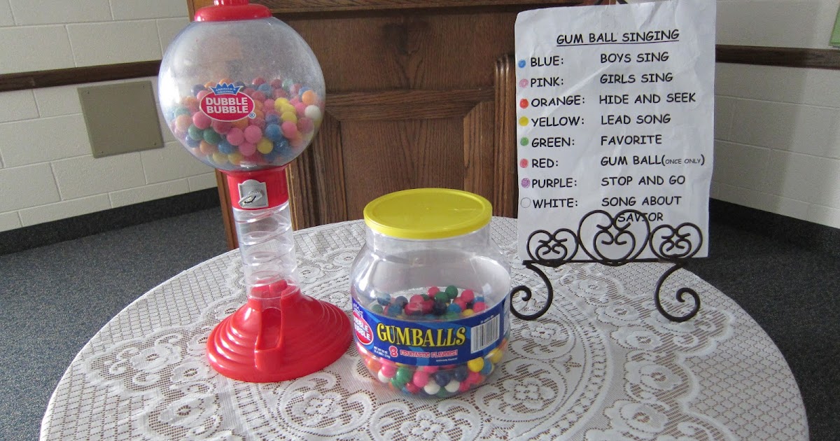 Primary Singing Time "Bubble Gum Singing"