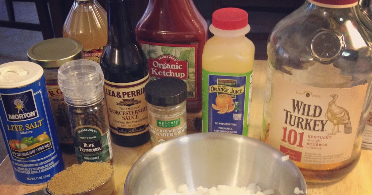 The Lush Chef Bourbon Orange Coriander BBQ Sauce