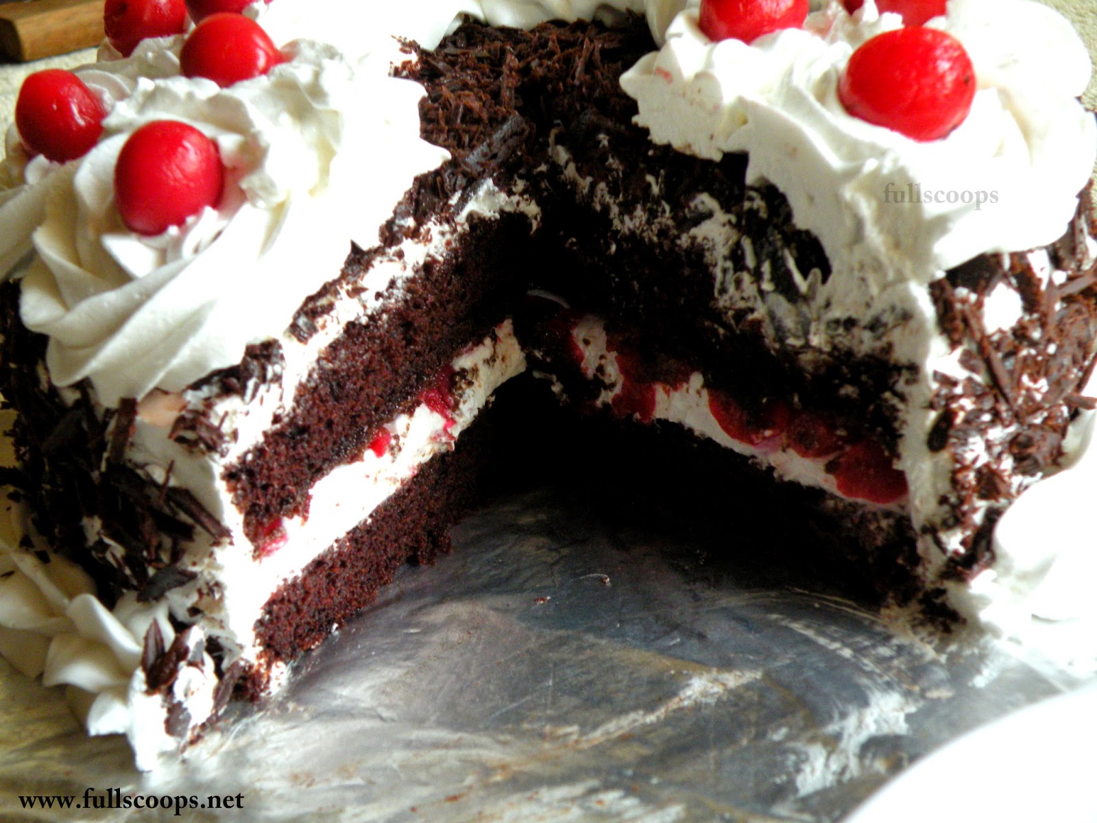 Black Forest Cake / How to make a Black Forest Cake ~ Full ...