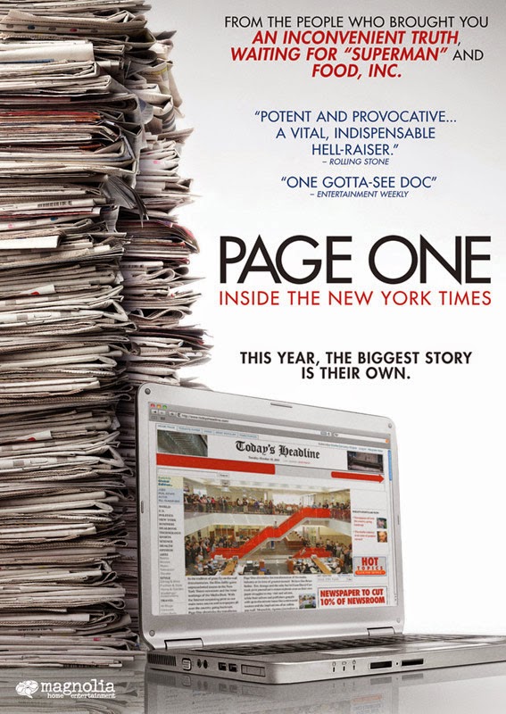 Page One Un Año en The New York Times