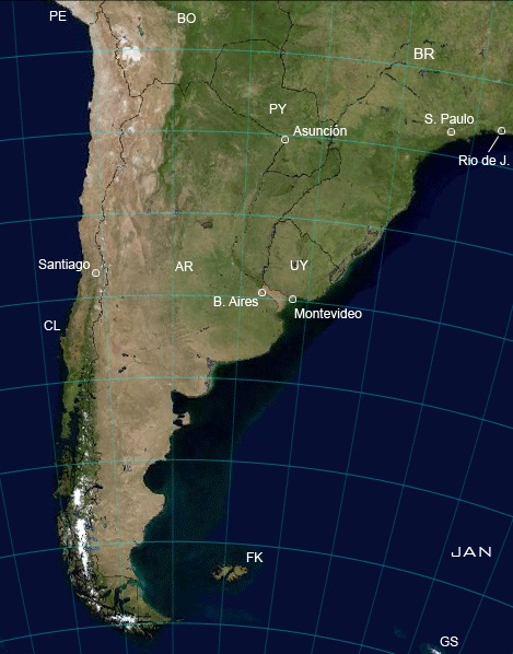 Mapa de Chile Mapa de Chile