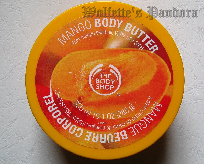 Wolfette's Pandora THE BODY SHOP Mango Body Butter REVIEW
