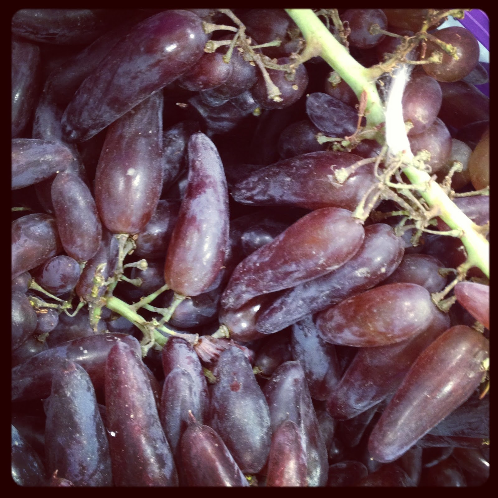 A Girl And Her Fork Have You Checked These Out? Witch Finger Grapes