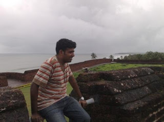 Thomas George at Bekal Fort